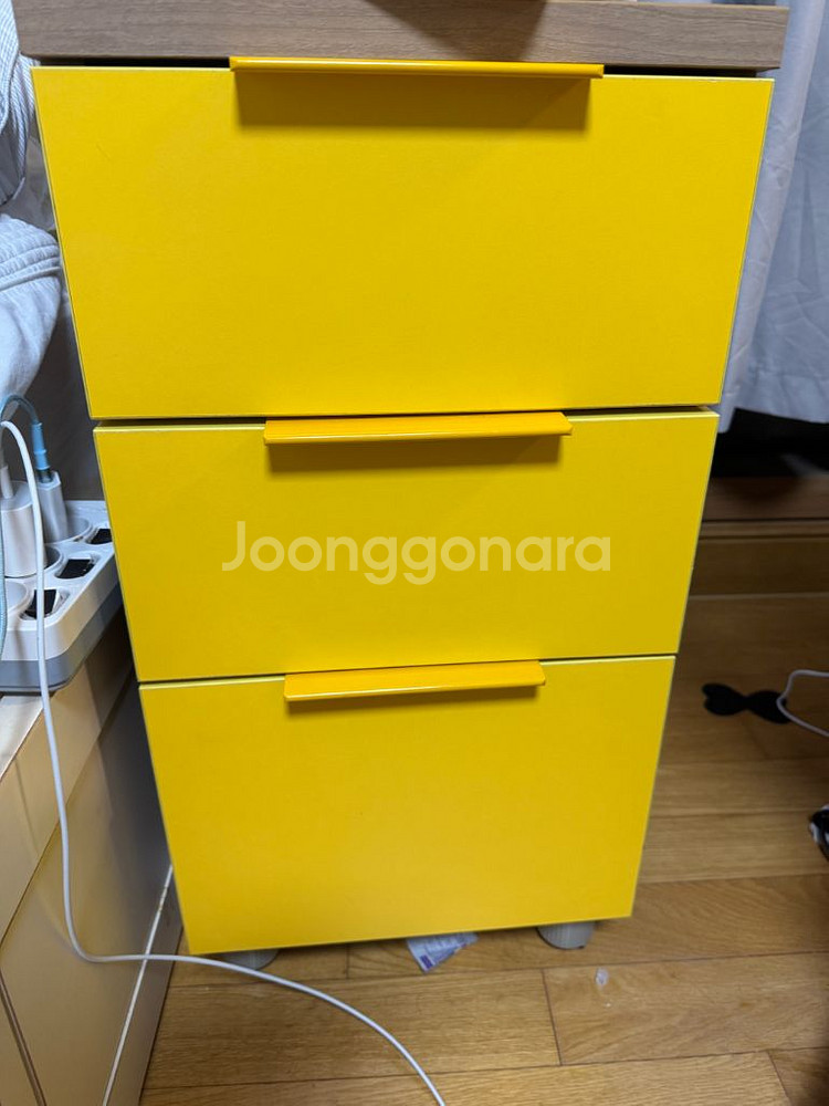 까사미아 범블비 책상/책장/3단서랍 세트--1