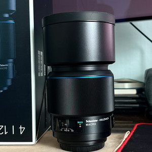 슈나이더120mm Macro 블루링