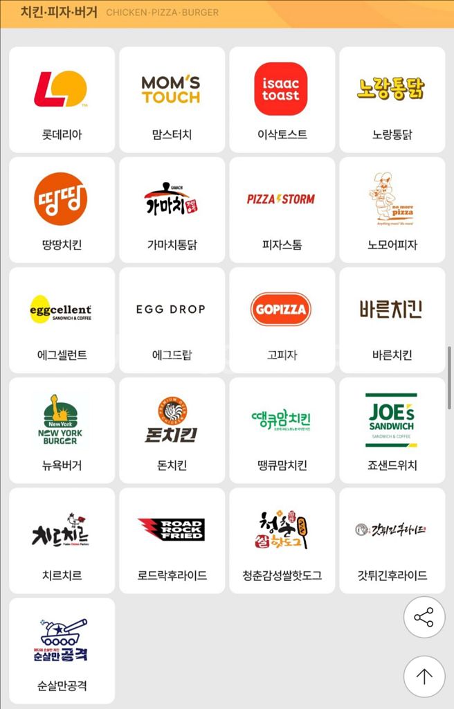 스마일기프트 3만원 베라 파바 던킨 뚜레쥬르 샐러디 등--5