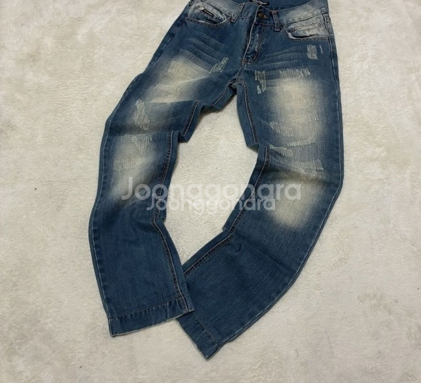돌체앤가바나 금장 청바지 데님청바지 데님팬츠 30--0