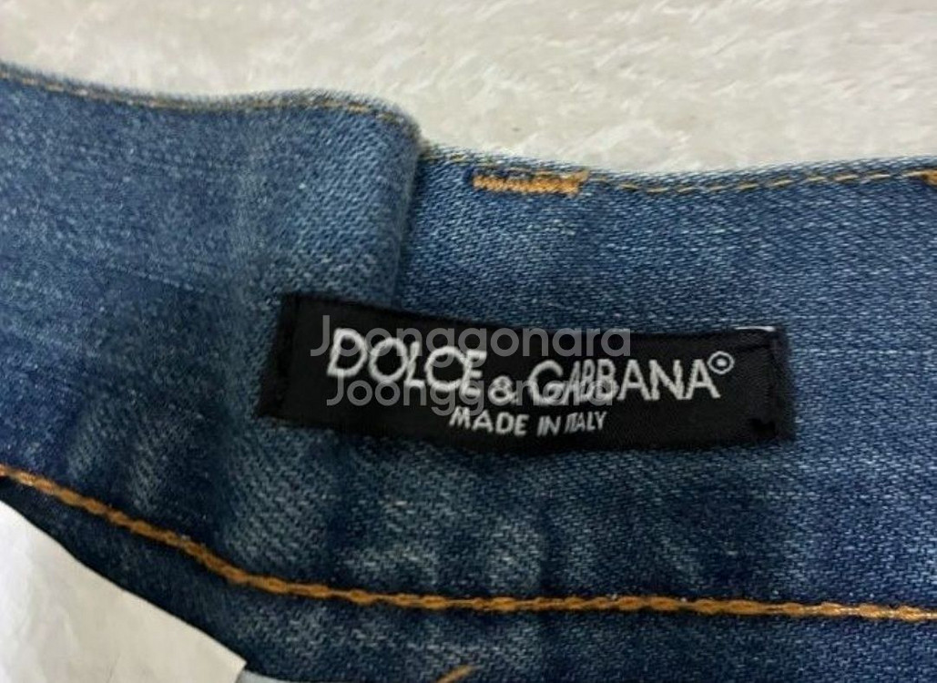 돌체앤가바나 금장 청바지 데님청바지 데님팬츠 30--4