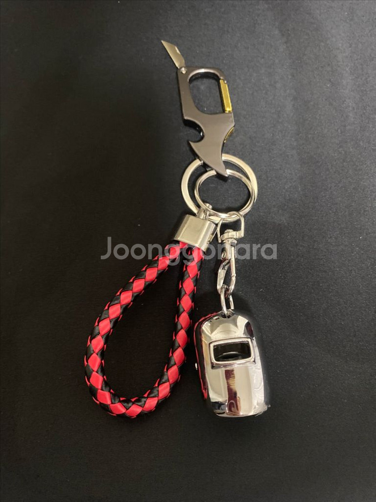 티타늄 마스크 키링 열쇠고리--1