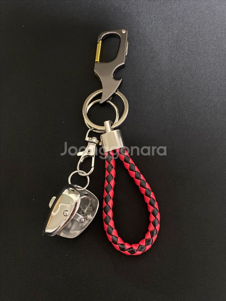 티타늄 마스크 키링 열쇠고리--3