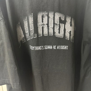 올라잇 반팔 2XL