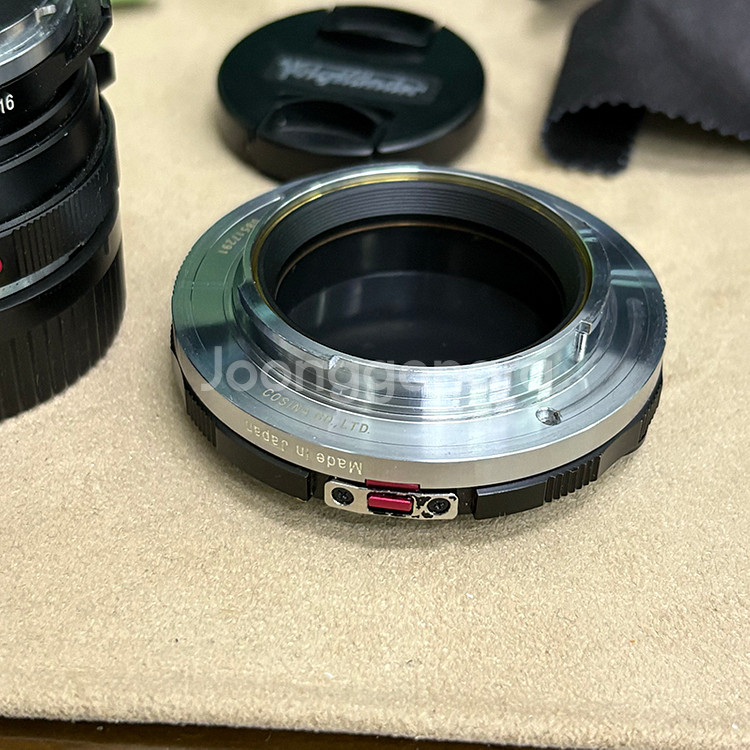 보이그랜더 녹턴 40mm f1.4 + 아답터 vm-e--5