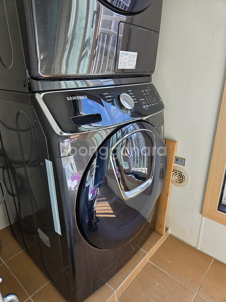 삼성 애드워시 23kg 드럼세탁기(블랙 캐비어 색상)--2
