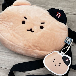 두산베어스 망그러진곰 망곰 크로스백