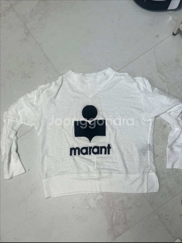 이자벨마랑 에뚜왈 린넨 긴팔티셔츠 S--1