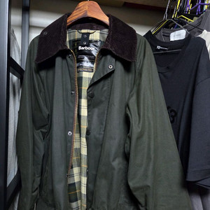[100] 바버 뷰포트 올리브 UK 38 BARBOUR