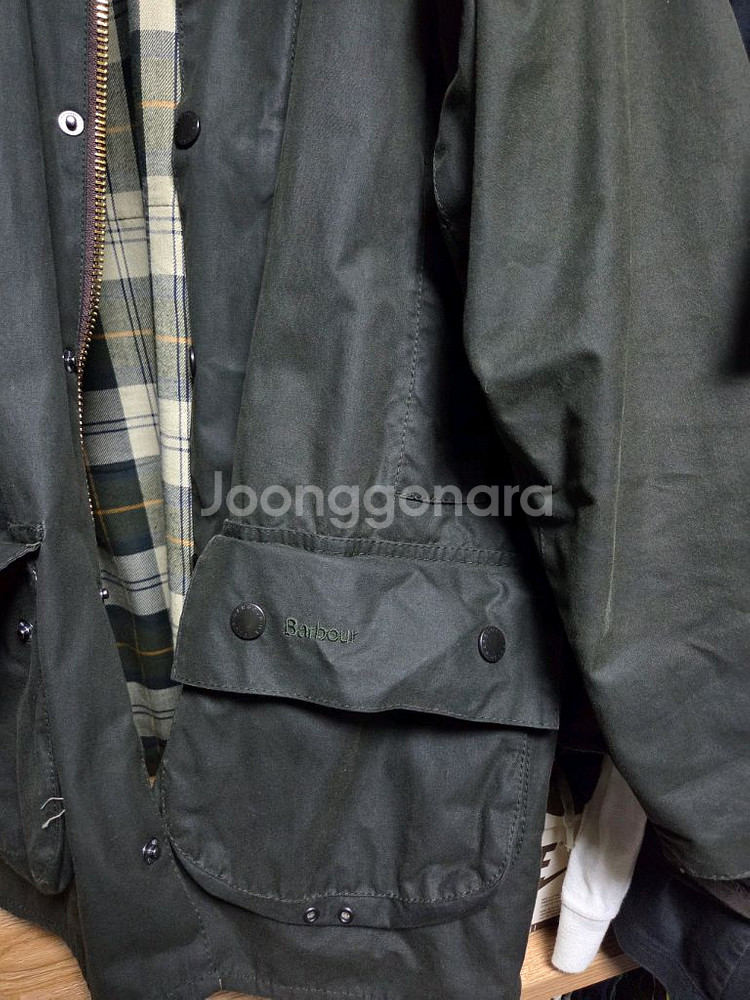 [100] 바버 뷰포트 올리브 UK 38 BARBOUR--2
