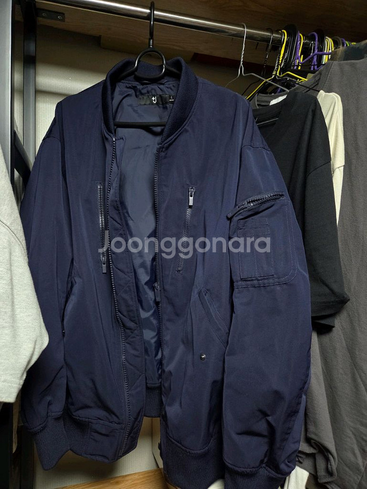 [L] 유니클로 질샌더 항공 자켓 J+ Uniqlo--0