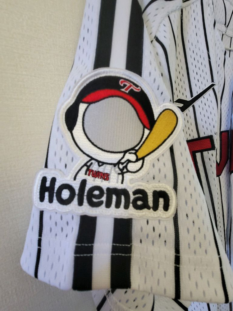 <새상품>LG트윈스 홀맨유니폼105사이즈--5