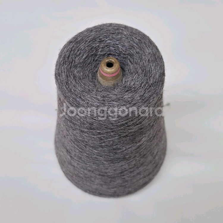 뜨개실 쥐색 회색 앙고라 콘사 305g--0