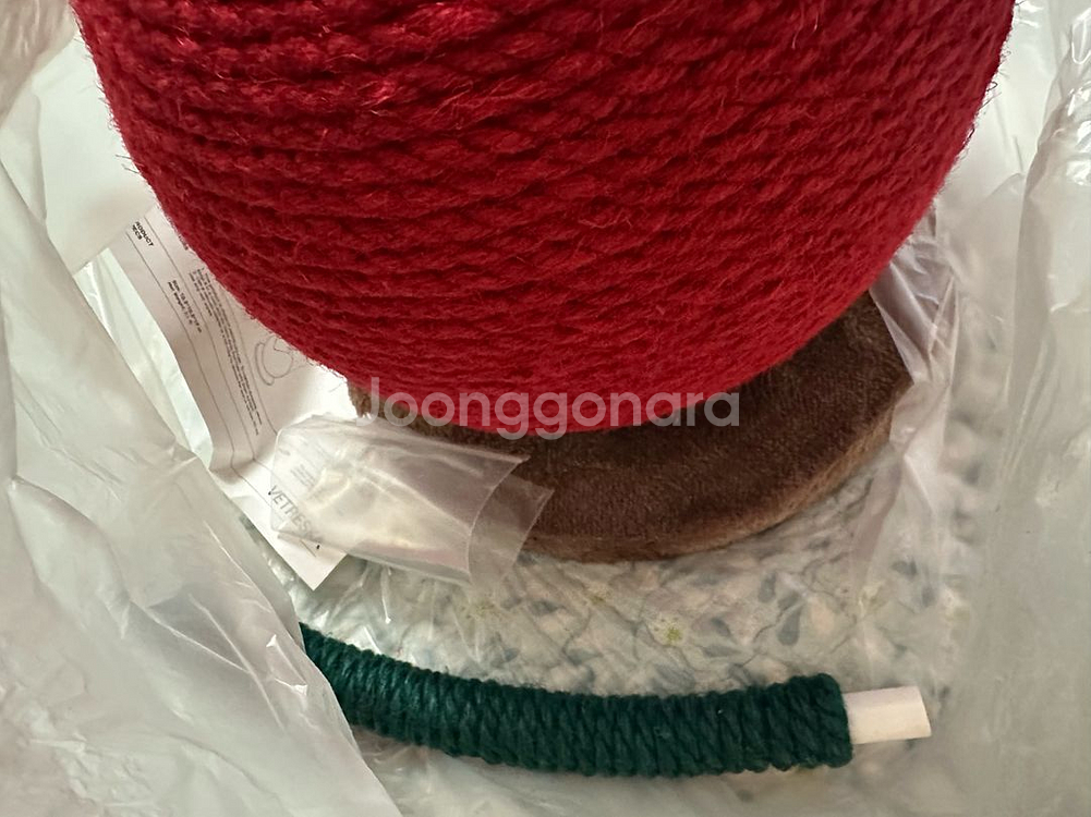 29cm 뮤몽 원형 체리 서클 수직 고양이 스크래쳐 판--1