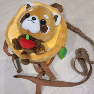 에버랜드 레서팬더 백팩 , 태기스 애착인형