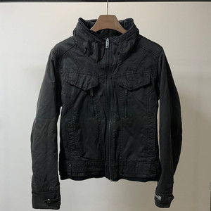 (XL) 버커루 하이넥 락시크 블루종 자켓