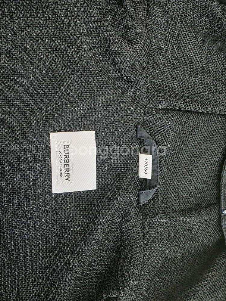 버버리 키즈 바람막이 120사이즈 호 스페리 후드 자켓--3