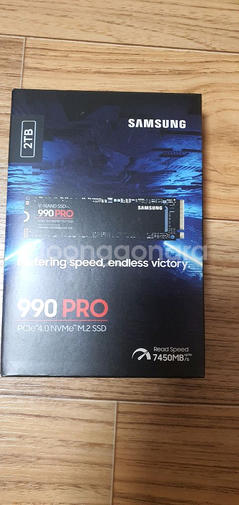 삼성 990 pro 2tb 국내정품 미개봉--0