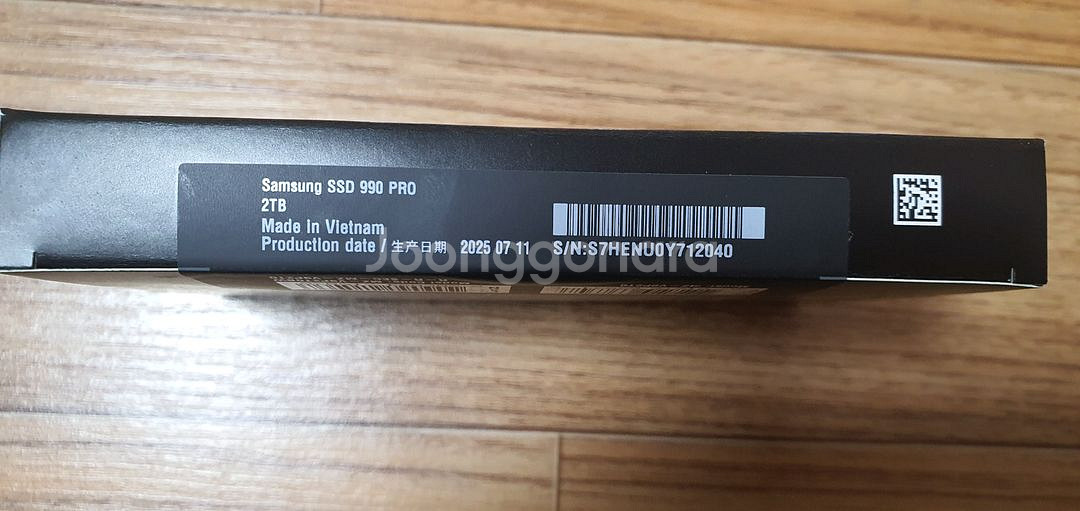 삼성 990 pro 2tb 국내정품 미개봉--1