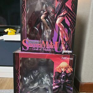 애니플렉스 페이트 헤븐즈필 사쿠라 세이버 피규어일괄판매