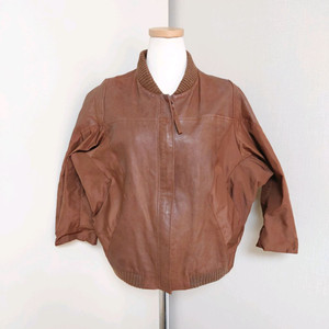 올리비아로렌 Olivia Lauren 가죽 배색 자켓