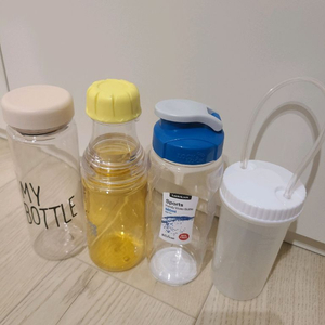 락앤락 500ml 물병 수술환자용 빨대물병 새제품 일괄