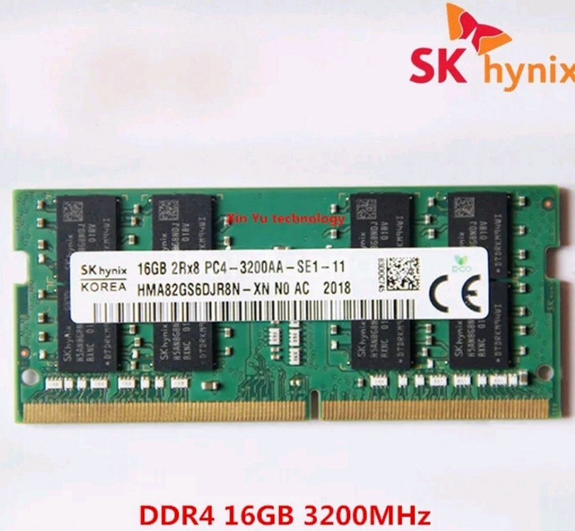 SK하이닉스 DDR4 16GB 3200 노트북 메모리--1