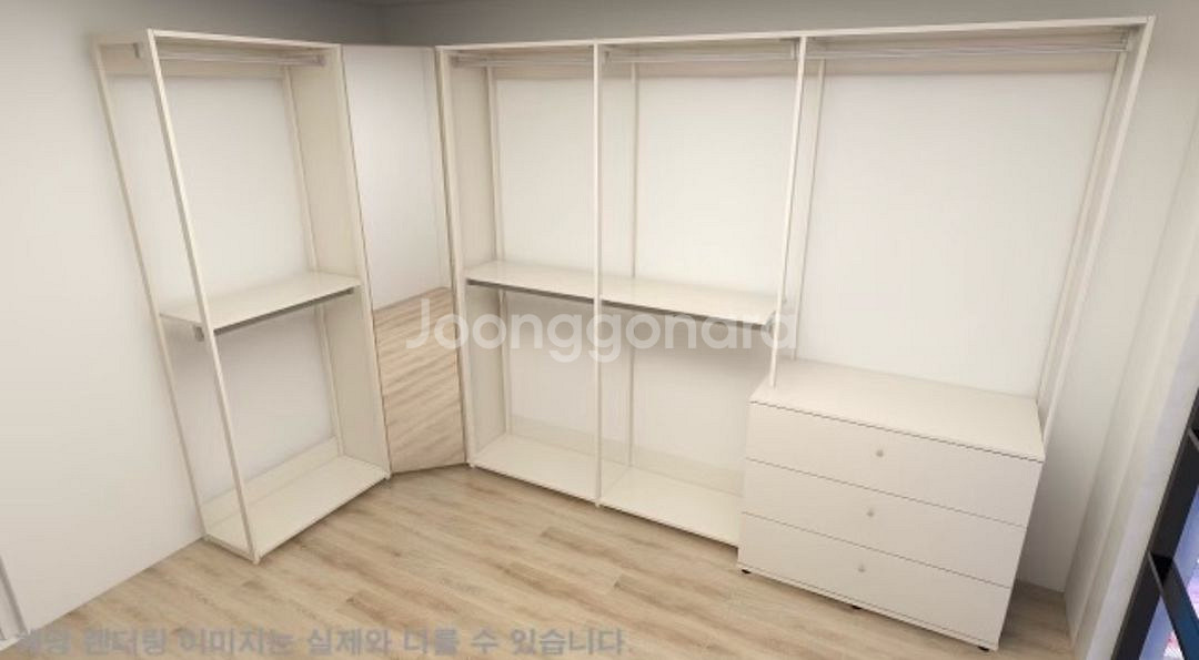 한샘 드레스룸 로아 시스템행거--2