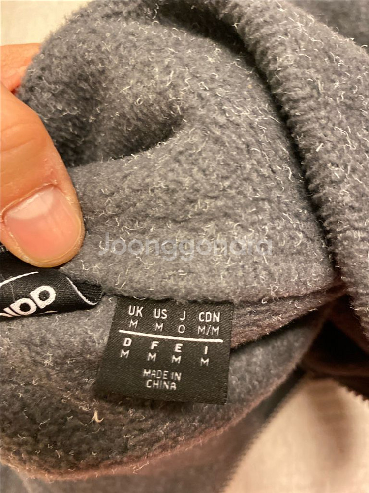 [M] 고샤 x 루브친스키 아디다스 후리스 플리스그레이--3