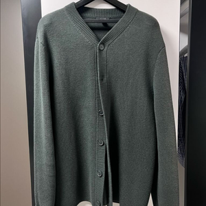 코스 코튼 메리노 가디건 세이지그린 M사이즈