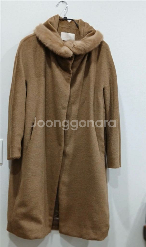 르베이지 알파카 밍크 코트--0