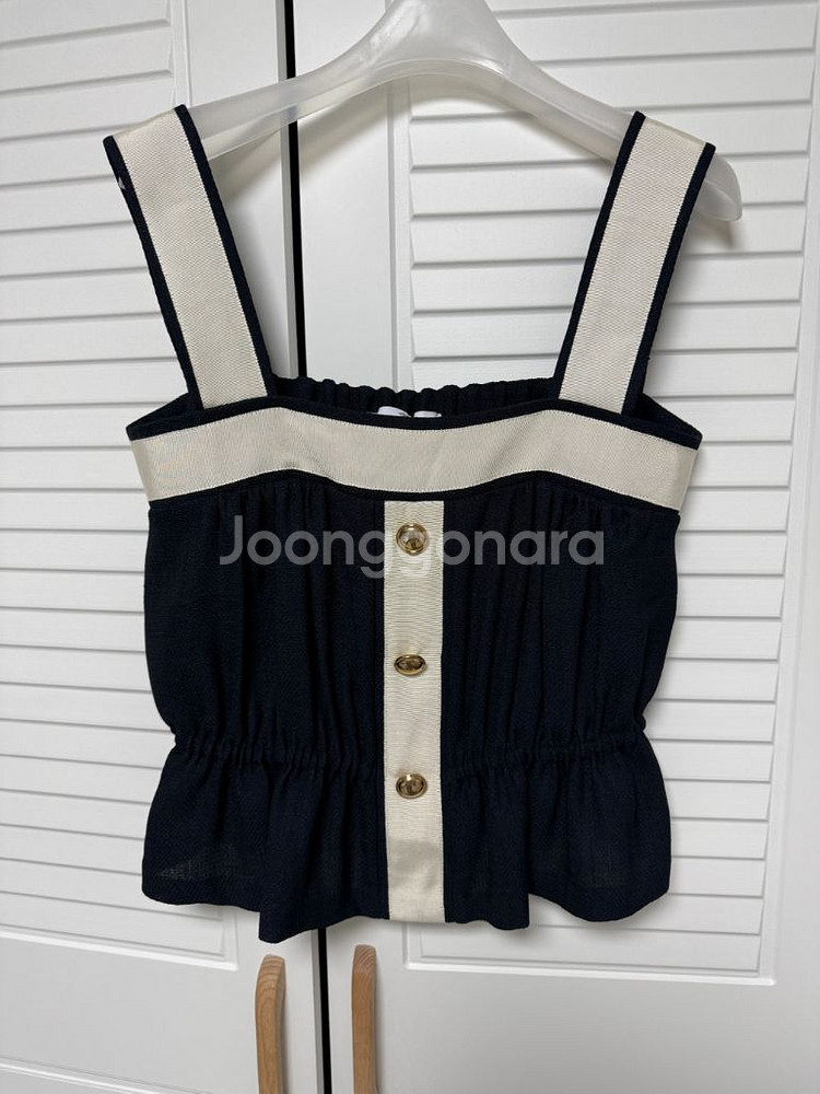 쟈니헤잇재즈 슬리브 탑--3