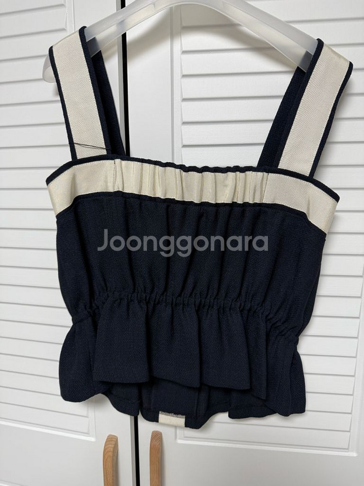 쟈니헤잇재즈 슬리브 탑--4