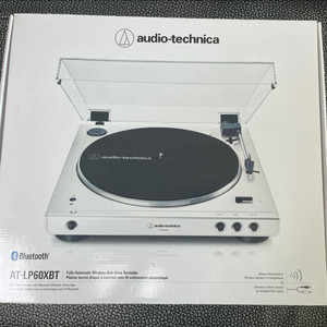 (새상품) 오디오테크니카 AT-LP60XBT 올화이트
