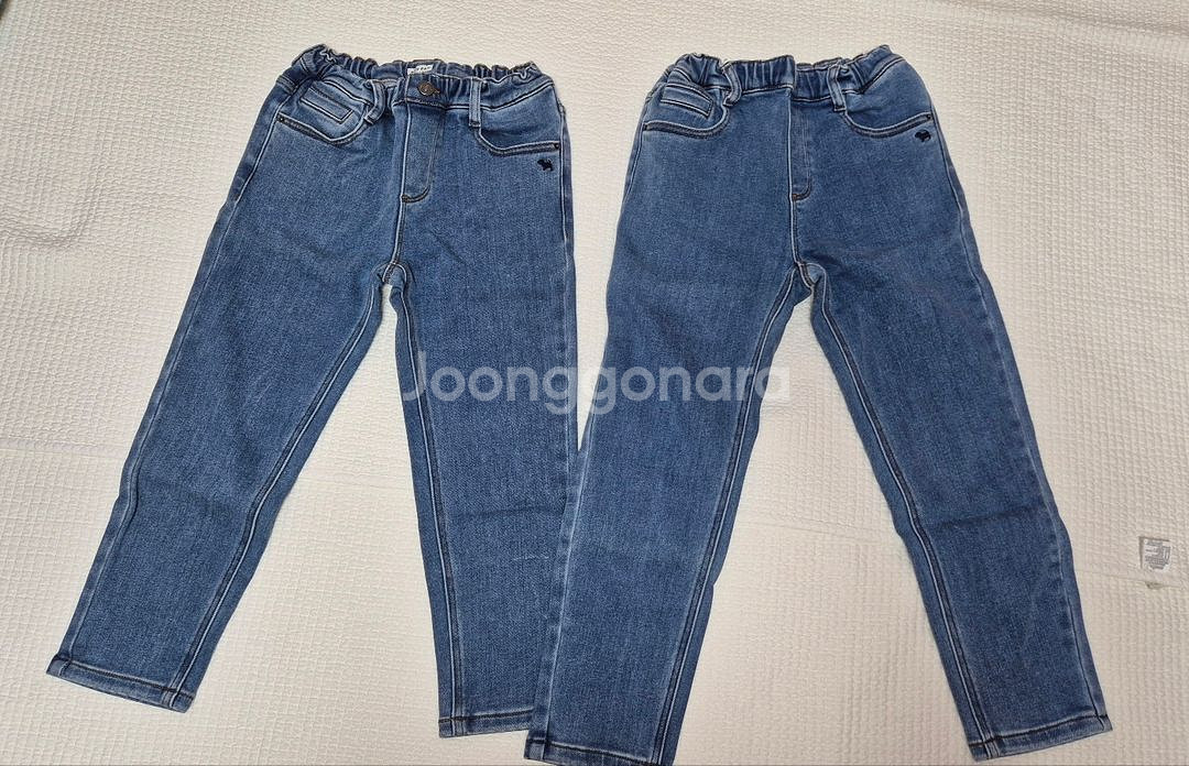 블루독 기모청바지--1