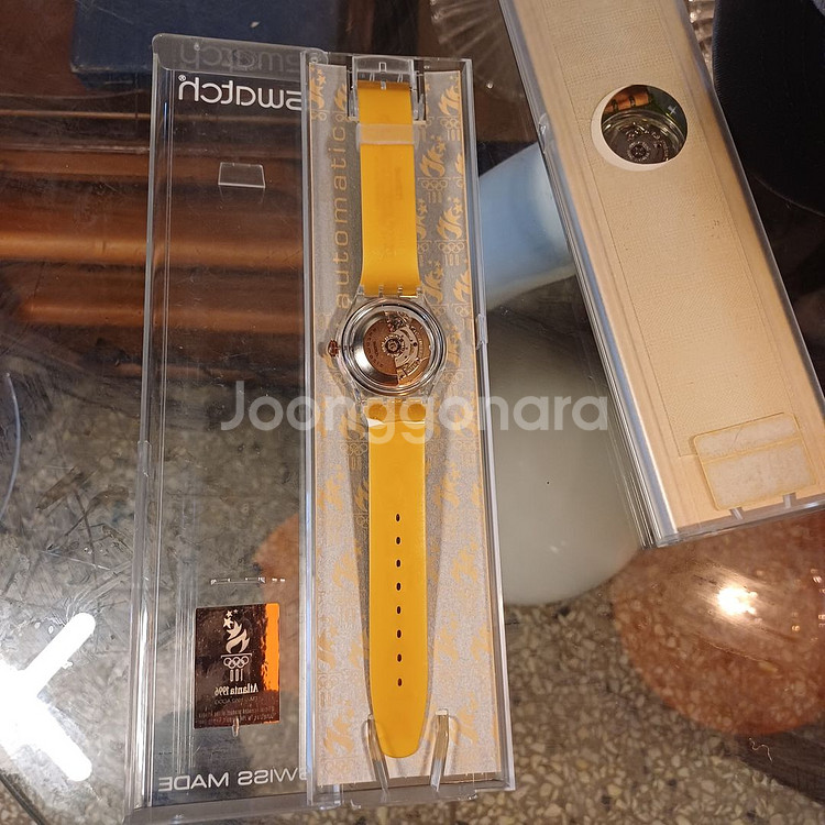 빈티지 스와치 96년 애틀란다 올림픽 기념 시계--3