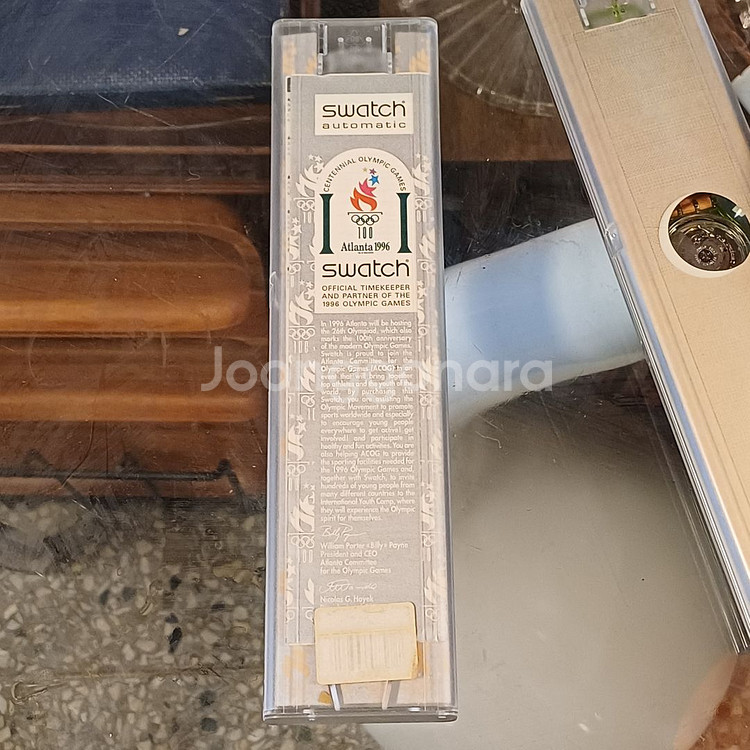 빈티지 스와치 96년 애틀란다 올림픽 기념 시계--5