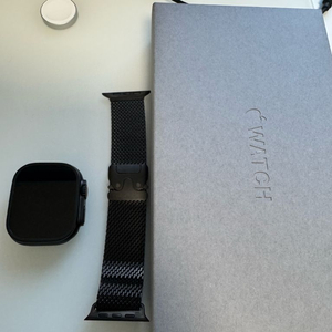 애플워치 울트라3 블랙 밀레니즈 티타늄