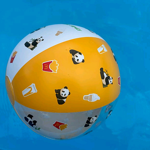 푸바오굿즈 바오패밀리 비치볼 파우치세트