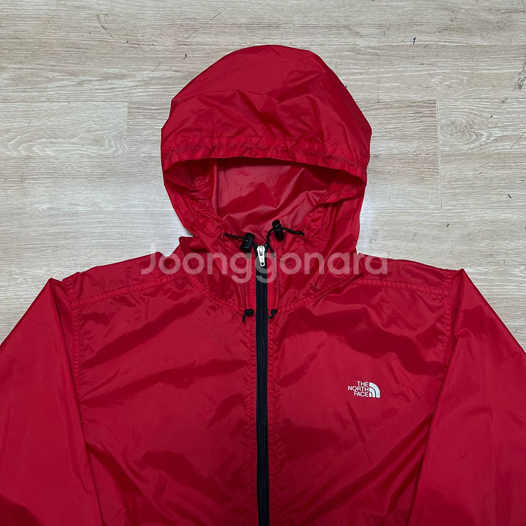 노스페이스 하프돔 로고 러닝 바람막이 후드자켓 S/90--1