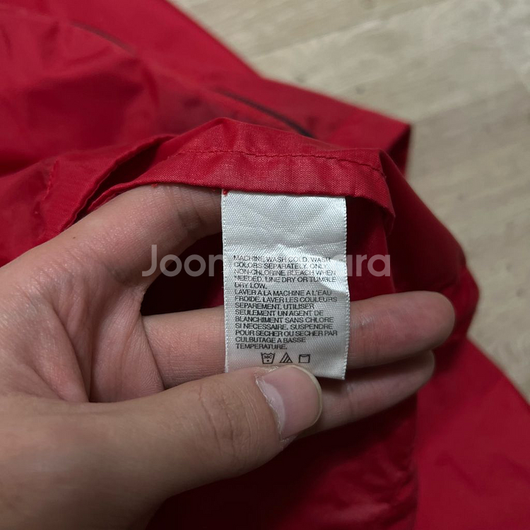 노스페이스 하프돔 로고 러닝 바람막이 후드자켓 S/90--7