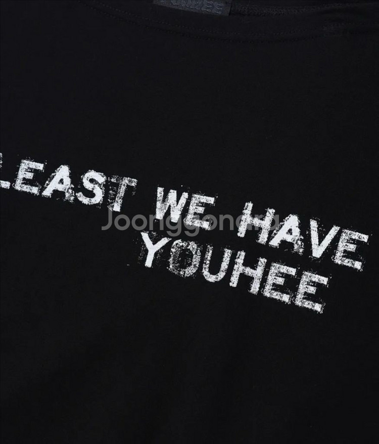 유희) 오프숄더 SWEATSHIRTS BLACK--1
