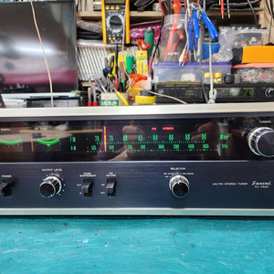 산수이 빈티지 녹턴형튜너 TU-7500 입니다(100V
