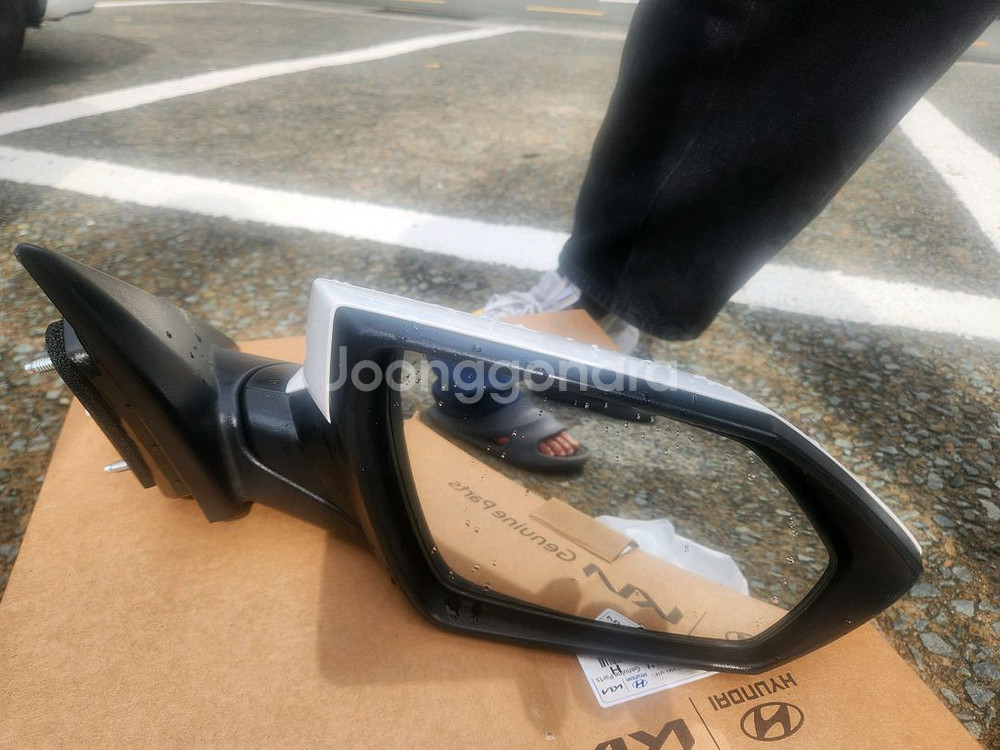 cn7아반떼 조수석 사이드미러--1