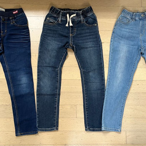리바이스, 갭, 탑텐 130 바지 3벌