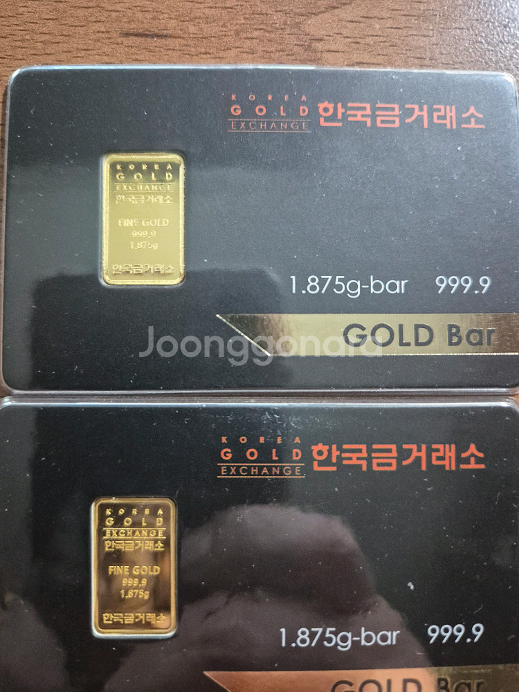 한국금거래소 골드바--0