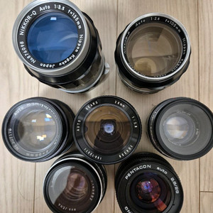 니콘,마미야,짜이츠 외 렌즈들