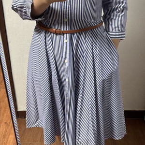 폴로랄프로렌스트라이프원피스