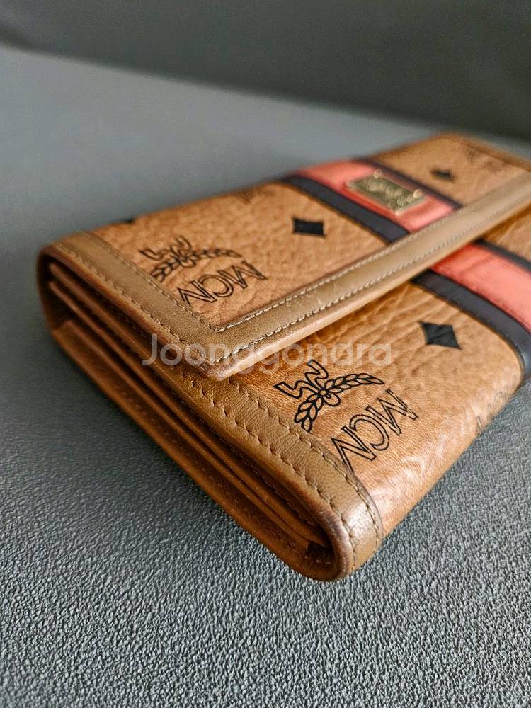 mcm 엠씨엠 비세토스 장지갑 여성지갑--5