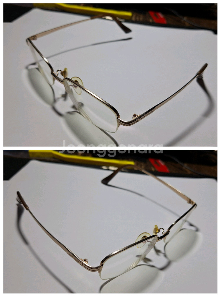 기 라로쉬 GL-3022 프랑스 빈티지 반무테 안경--6